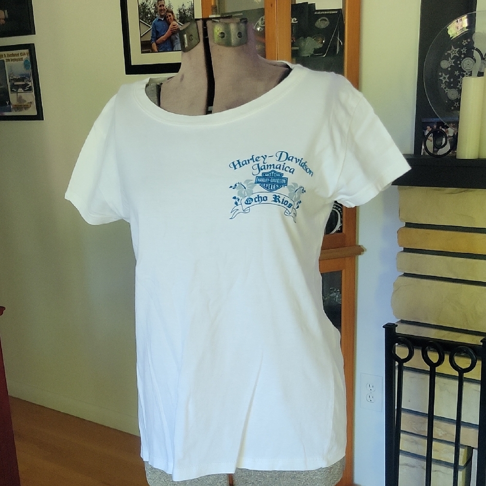 Harley-Davidson Top Medium White